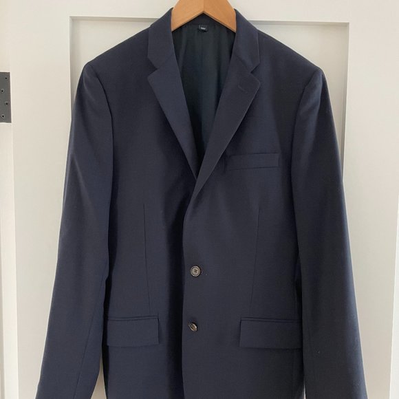 J.Crew 100% Wool Navy Blazer - Picture 1 of 4